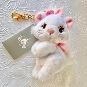 Marie Aristocats Kitten Tokyo Disney Plush Keychain